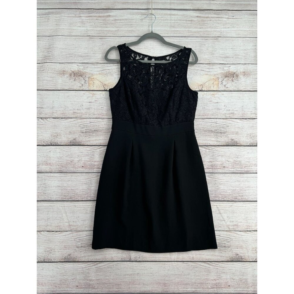 White House Black Market Black Lace Mini Dress